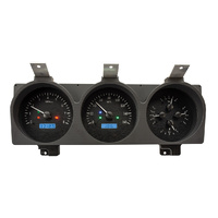 1981-93 Dodge Full-size Truck/Ram Chargers VHX Instruments - Black Background,Blue Lighting, KPH