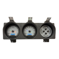 1981-93 Dodge Full-size Truck/Ram Chargers VHX Instruments - Silver Background,Blue Lighting, KPH