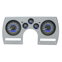 1982-89 Chevy Camaro MHX Instruments (Metric) Carbon Fibre Face, Blue Display
