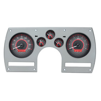 1982-89 Chevy Camaro MHX Instruments (Metric) Carbon Fibre Face, Red Display
