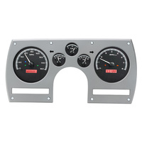 1982-89 Chevy Camaro MHX Instruments (Metric) Black Alloy Face, Red Display