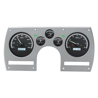 1982-89 Chevy Camaro MHX Instruments (Metric) Black Alloy Face, White Display