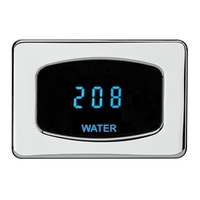 Odyssey Series Water Temperature - Brushed Satin Bezel, Teal Display