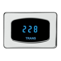 Odyssey Series Transmissin Temperature - Chrome Bezel, Blue Display