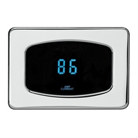Odyssey Series I Amp Current Gauge - Satin/Brushed Bezel, Teal Lighting