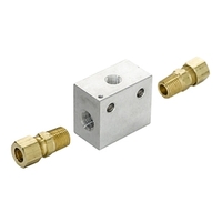 Inline Transmission Temperature Sender Block - 5/16" Line Diameter