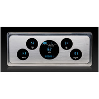 1939 Chevy Digital Instrument System - Teal Display