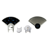 1955-1956 Chevy Digital Instrument System - Complete System, Blue Display