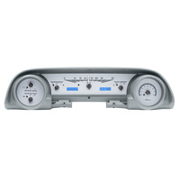 1963-64 Ford Galaxie VHX System - Silver Alloy Face, Blue Display