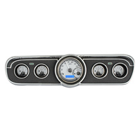 1965- 66 Ford Mustang VHX Instruments - Silver Face & Blue LED Lighting