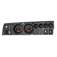 1968-70 Dodge Charger/1969-70 Coronet R/T/1968-70 Plymouth Super Bee/1970 GTX/Road Runner - Black Alloy Face, Blue Display