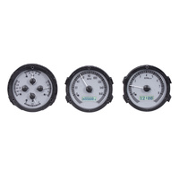 1968-69 Oldsmobile Cutlass/F-85/442 VHX Instruments - Silver Background,White Lighting, MPH