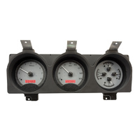 1981-93 Dodge Full-size Truck/Ram Chargers VHX Instruments - Silver Background,Red Lighting, MPH