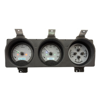 1981-93 Dodge Full-size Truck/Ram Chargers VHX Instruments - Silver Background,White Lighting, MPH