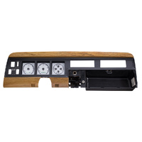 1986-91 Jeep Wagoneer/1986-88 J Trucks VHX Instrument System - Silver Background,White Lighting, MPH