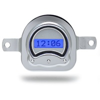 1951 Ford Car Digital Clock - Black Alloy Face, Red Display