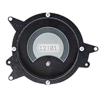 1969 - 1970 Mustang VHX Digital Clock - Black Background White Illumination