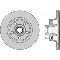 PROTEX FRONT DISC ROTOR - XW - XB (Small Bore)