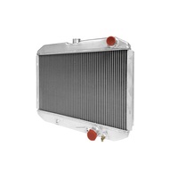 1967 - 1969 Mustang 24" High Performance Aluminum Radiator (Small Block) with Transmission Cooler