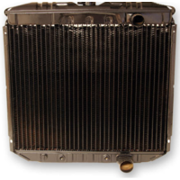 1967 - 1969 Mustang 4-Core Radiator (289,302,351 w/o Air)