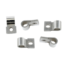 1967 - 1968 Mustang Underhood Turn Signal Harness Clips (Chrome)