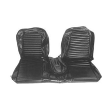 1964 - 1965 Mustang Front Bench Seat Upholstery (Black)