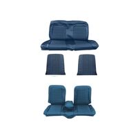 1964 - 1965 Mustang Bench Seat Full Set Upholstery (Blue)