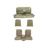1964 - 1965 Mustang Bench Seat Full Set Upholstery (Ivy Gold)