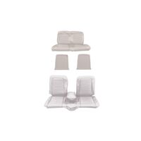 1964 - 1965 Mustang Bench Seat Full Set Upholstery (White)