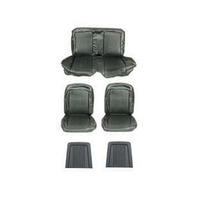 1968 Mustang Coupe Full Set Upholstery (Black)