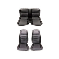 1970 Mach 1 Full Set Upholstery (Black/Grey)