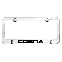 Cobra License Frame USA Plate Size