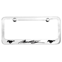 Mustang Running Horse License Frame USA Plate Size