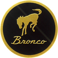Official Bronco Key Fob Emblem