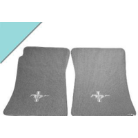 1964 - 1973 Mustang Custom Full-Size Carpet Floor Mats (Aqua)