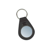 Leather Key Fob without Emblem