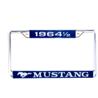 1964 1/2 Mustang Year Dated License plate Frames