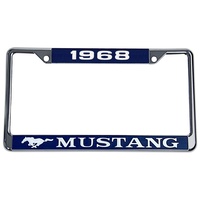 1968 Mustang Year Dated License Plate Frame