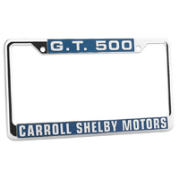 Carroll Shelby Motors License Plate Frame - GT500