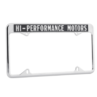1964-73 High Performance Motors License Plate Frame