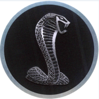 Official Key Fob Emblem - Shelby Tiffany Snake