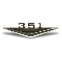 1964 - 1966 Mustang 351 Fender Emblem