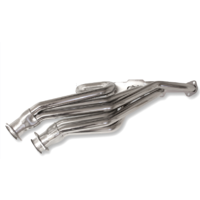 1964 - 1969 Mustang High Performance 6 Cylinder Header - Dual Outlet, Nickel Plated, fits 170, 200