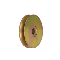 1964 - 1973 Mustang High Performance Alternator Pulley (Yellow Steel)