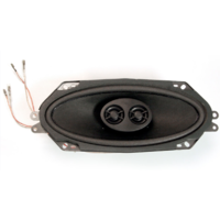 1964 - 1966 Mustang Dual Voice Coil Speaker 4" x 10" Stereo