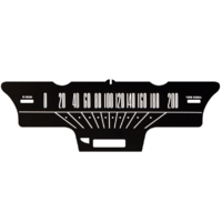 1964 - 1965 Mustang Speedo to Kilometer (KPH) Overlay