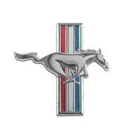 Mustang Running Horse Fender Emblem (1964 - 1966 All & 1967 - 1968 6 Cyl) Right