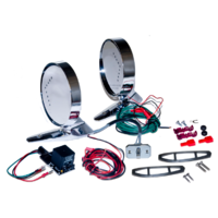 1964 - 1966 Mustang Deluxe Remote Mirror Kits with LED indicators