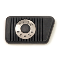 65-73 Brake Pedal Pad (Disc Brakes, Manual)