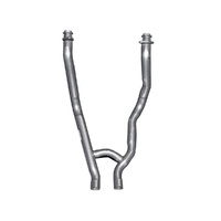 1964 - 1968 Mustang 2.25" 'H' pipe with Standard Exhaust Manifolds.